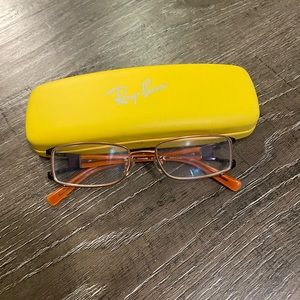 Rayban titanium glasses